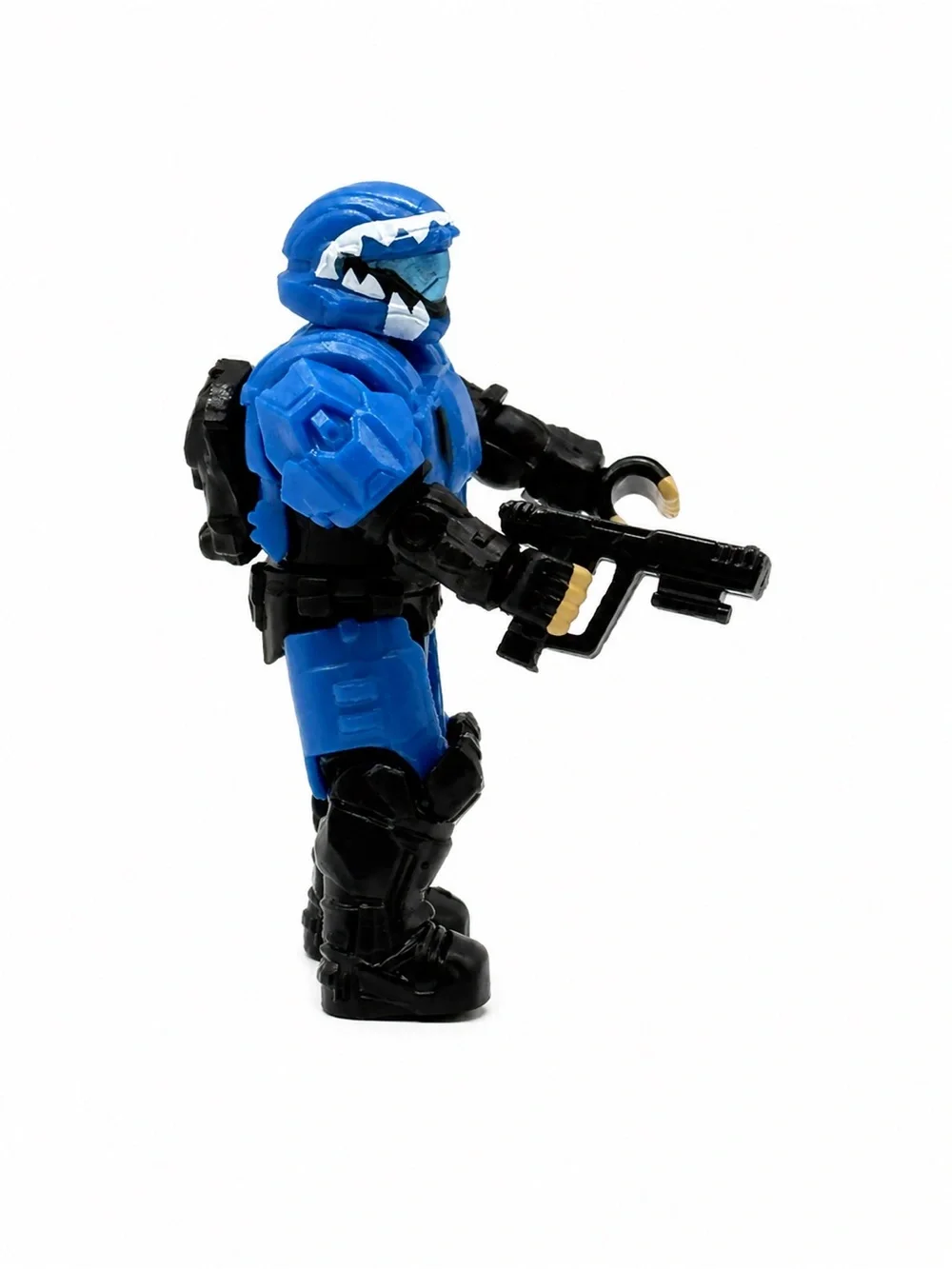 Mega Bloks Halo Metallic Series Cobalt Blue ODST Drop Pod Shock Trooper 97354